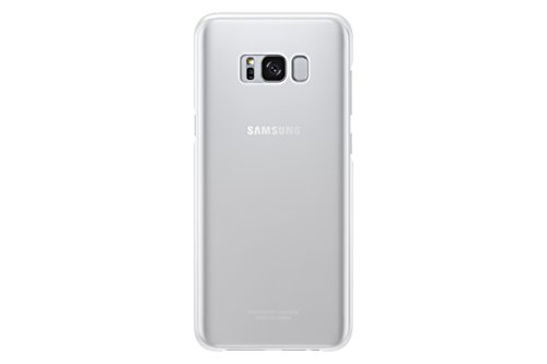 Samsung S8  Clear View Standing  Funda para smartphone Samsung Galaxy S8 Plus  Plateado- Version espa  ola