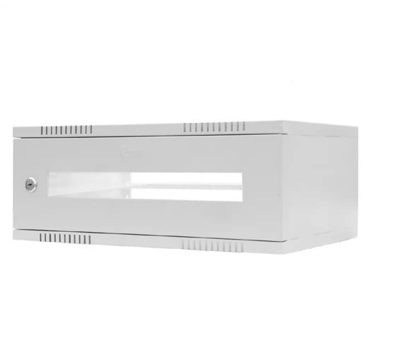 Roxova 2U DVR Rack CCTV Server Rack 2U DVR Rack Wall Mount with Lock/CCTV/DVR/NVR Cabinet Box.