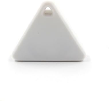 Nadalan Bluetooth Smart Mini Tag Tracker Pet Child Wallet Key Finder GPS Locator Alarm (White)