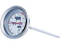 Rosenstein & Söhne Analoges XL Fleisch- und Braten-Thermometer - 3