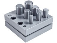 Set mit 7 runden Scheiben-Ausstechern für Juweliere, 6 - 16 mm, metrisches und englisches Maßsystem