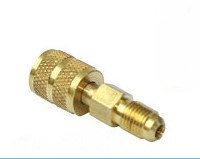 R410a - Adapter, 1/4 x 5/16w SAE mit beweglichem Kopf