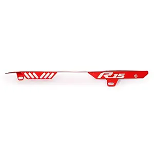 Spidy Moto Motocycle CNC Chain Cover Guard Frame Protector for Bike for R15,V3, (Red)