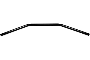 WESTLAND CUSTOMS 7/8 Pouce (22mm) Guidon Universel Drag Bar 80cm Noir