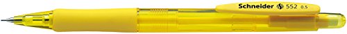 Schneider Schreibgeräte Druckbleistift PENCIL 552 mit Soft-Grip-Zone, 0,5 mm, HB, gelb-transluzent