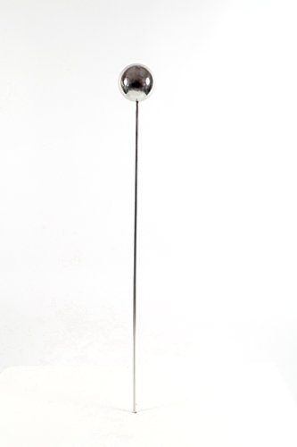 Gartenstecker Gartenstab Edelstahl Blumenstecker Rosenkugel Dekostecker - 5