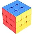 Rubik Cube, Multicolour Beginner Speedcube for Kids & Adults, Magic Brainstorming Puzzle, Durable & Smooth