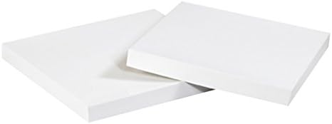 BridalSource 8" x 8" White Deluxe Cake Box Lids