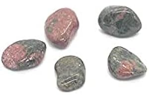 ENERGY IN HARMONY Unakite Small Crystal Tumbled Stone - 5 Pc