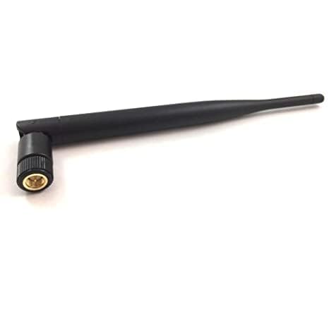 NBR 5dbi Whip Rubber Duck Omni Antenna Omni WiFi 2.4GHz 5GHz 5.8GHz for WiFi Wireless Network Card/USB Adapter/Security IP Camera/Video Surveillance Monitor SMA Male (1 PCS)