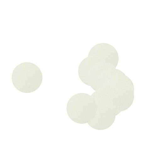 Hosaire 100 Etikett Runde Form Kraftpapier Tags Selbstgestalten Anhänger Etiketten DIY Deko Hochzeit Party Etikett Preisschild Schilder Geschenk Anhänger Kofferanhänger Label,5 x 5 cm - 3