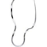 316L PASLANMAZ &Ccedil;ELİK 3MM İTALYAN ZİNCİR SİLVER KOLYE-45CM