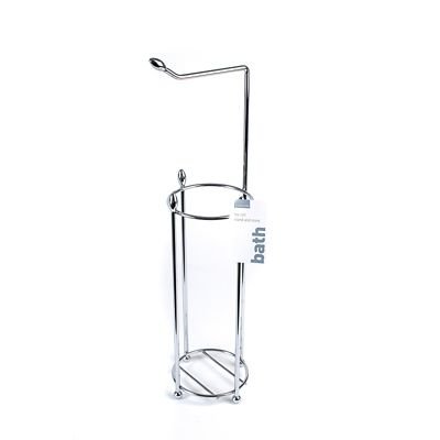 Lakeland Toilettenrollenhalter, glänzender Stahl, für 3 Rollen, 20cm x 60cm - 5