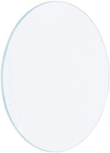 Ajax Scientific LI152 - 0250 lucido in vetro doppio (bi-convesse), lente sferica, 50 mm di diametro, 250 mm Lunghezza focale