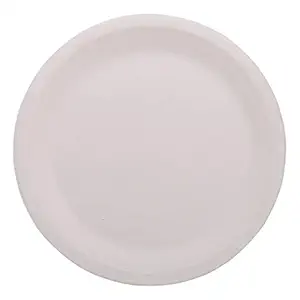 Ecotableware Omkar - Ecofriendly, Disposable, Biodegradable Palm Leaf Plate - Square Plate - 8 inch - Pack of 25