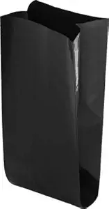 Garden Basket Plastic UV Protected Poly Grow Nursery Plant Bags/Plant Container, Grow Bags for Home Garden -Pack of 150 (Black, 6 x 8 inch)