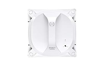 ECOVACS Robotics WINBOT X - Robot nettoyeur de vitres sans fil, Système unique de fixation ultra sûr, Facile à utiliser et à manipuler