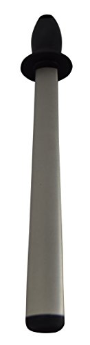DinoK – Diamant 26cm Wetzstahl Oval – Professionelle Messerschärfer, Köche, die beste Wahl für die Küche und Honen Fleischermesser - 3