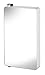 Produktbild Croydex Arun WC880122 Spiegelschrank, drehbar, groß, 60 cm