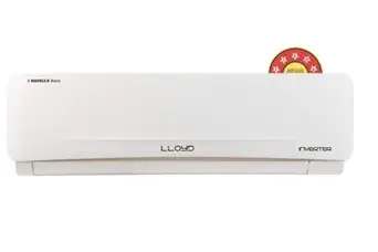 Lloyd 1.5 Ton 5 Star Inverter Split AC (LS18I52WBEL, White)