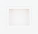 BabyRice Deep Box Display Frame for 2D 3D Art Objects Medal Keepsake Baby Casts 1st Bootees Flowers White / White Mount / White backing