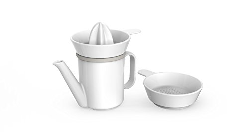 Universal Expert Saftpresse und Fetttrenner, aus Porzellan, 600 ml