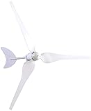 Empfohlener Laderegler zur Umwandlung in Gleichstrom / DC: NC-5697 (bitte dazu bestellen) • Rotation: bis zu 1.050 U/min • Minimale Windgeschwindigkeit: 3 m/s • Arbeitsbereich: -40 bis +70 °C