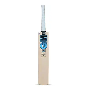 GM Diamond Maxi English Willow Cricket Bat for Men and Boys with Grained Tape on The Face | Short Handle | Free Cover |