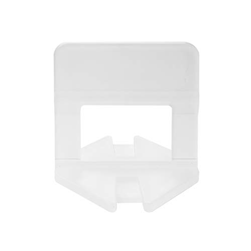 Lantelme 6817 - Lot de 500 Train pattes pour pose de carrelage largeur de joint 3 mm Plaque Hauteur 3-15 mm