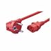 Produktbild Mcab 1.8M Power Cord CEE7/7-C13-RD
