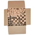 Borosilicate glass Test tube 18 x 150 mm round bottom with wooden cork with rim Pack Of 100