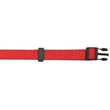Halsband NYLON rot 10mm x 20-30cm #504644
