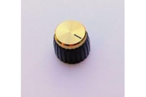Jellyfish Audio Gold Knob for Marshall Amplifiers,push on type for splined/split shaft controls