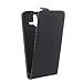 Produktbild Flip-Style Tasche Vertikal für HTC One E8 mit Halterung - Schwarz