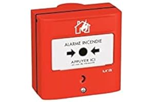 dispositif manuel d'alarme dma à membrane réarmable - 1 contact - ura 357277