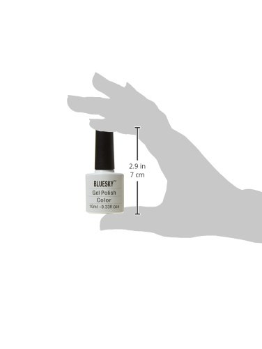 BLUESKY UV/LED Gel Nagellack, Studio Weiß 10 ml - 3