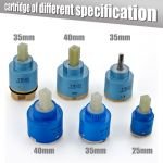 Auralum 40 mm Keramik Kartusche für Einhebel Armaturen Bad/Küche - 6
