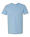 Produktbild Adult 4.7 oz. Sofspun Jersey Crew T-Shirt LIGHT BLUE L