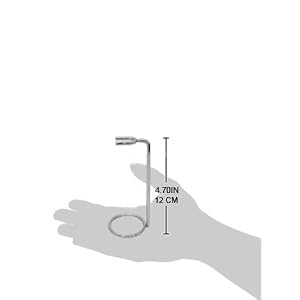 WEISHI Simple Metal Double Edge Long Safety Razor Stand Chrome - Image 2