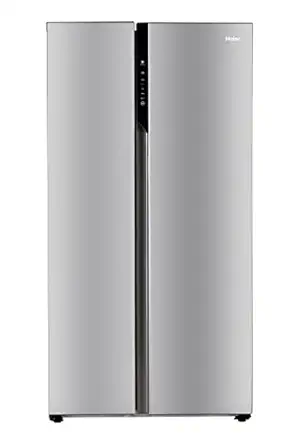 Haier 570 L with Inverter Side by Side Refrigerator (HRF-622SS, Shiny Steel (silver)