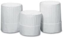 Royal 7" Pleated Chef Hats with Comfort Bands, Package of 28