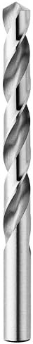 Triumph Twist Drill Co. 011131 31/64 Diameter T1L High Speed Steel Left Hand Drill, Bright Finish, 6-Pack