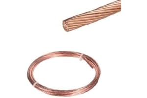 Câble de terre en cuivre nu - 25 mm2 - A la coupe au mètre - CABLETTE