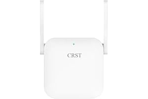 CRST WiFi Extender Booster, 2024 WiFi Booster Range Extender 300Mbps 2.4GHz, WiFi Extenders Signal Booster for Home with Ethernet Port, Covers up to 3650sq.ft and 35 Devices