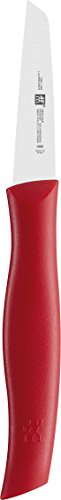 Zwilling Twin Grip Gemüsemesser 70 mm (Friodur Klinge, Griff: Kunstoff) rot