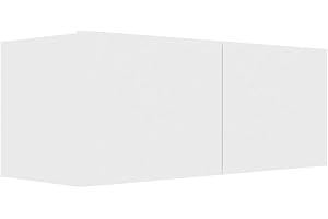 vidaXL Mueble para TV Salón Comedor Mesa Televisión Televisor Equipo de Música Armario Bajo Almacenaje Soporte de Contrachapada Blanco 80x30x30cm