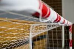 Filet de But Handball et Beach Handball 3x2 - Blanc - Filet Anti-UV Ultra résistant - POWERSHOT -