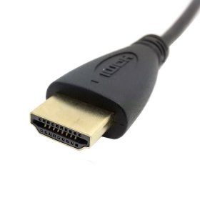 CY rechts gewinkelt 90 Grad Micro HDMI auf HDMI Stecker HDTV Kabel 50 cm für Handy & Tablet - 2