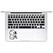 Produktbild Kodama Baum Spirit - Prinzessin Mononoke Studio Ghibli Hayao Miyazaki Tastatur, MacBook, Vinyl-Aufkleber für Apple Mac Air Pro Laptop