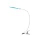 Produktbild LIUYU Kinder 'S Tischlampe, Led Clip-On Lampe, Augenschutz, Schlafzimmer Nachttischlampe Lernen Licht (blau) Einstellbare Licht, hohe Helligkeit,Dritter Gang dimmen